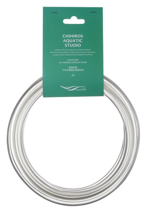 Chihiros transparenter Filterschlauch – 3 m – 9/12 mm