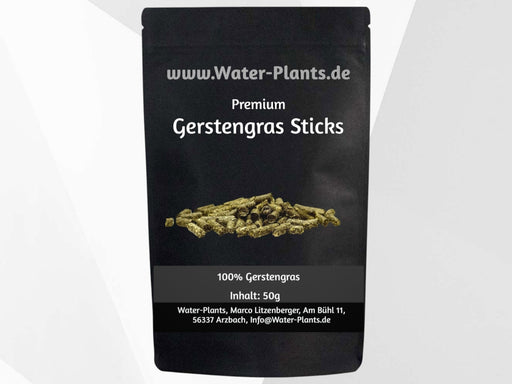 50g Premium Gerstengras Sticks (99,80€/1kg) - Water - Plants