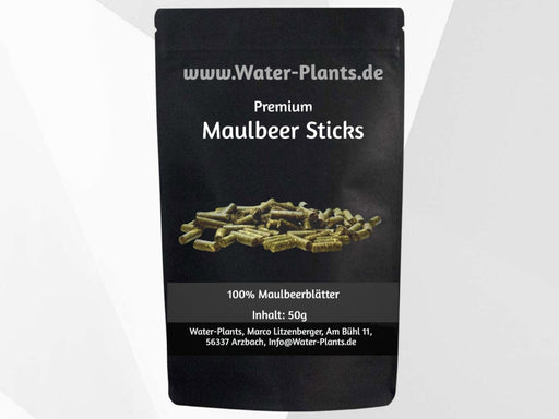 50g Premium Maulbeer Blätter Sticks (99,80€/1kg) - Water - Plants