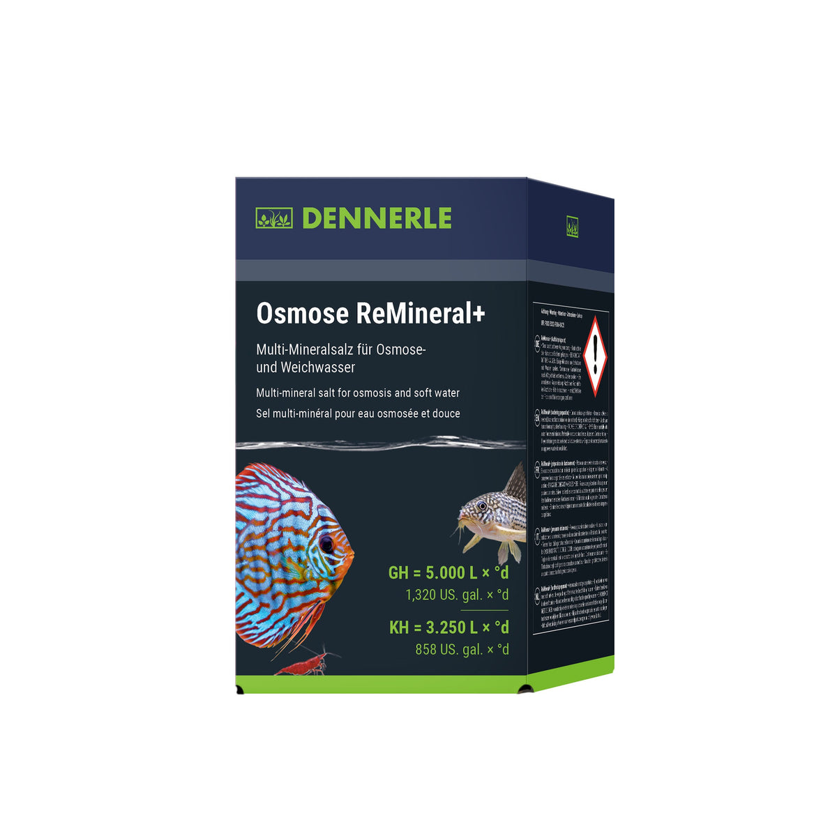 Dennerle Osmose ReMineral+ 250 g – Aufhaertesalz – Herstellerbild 1