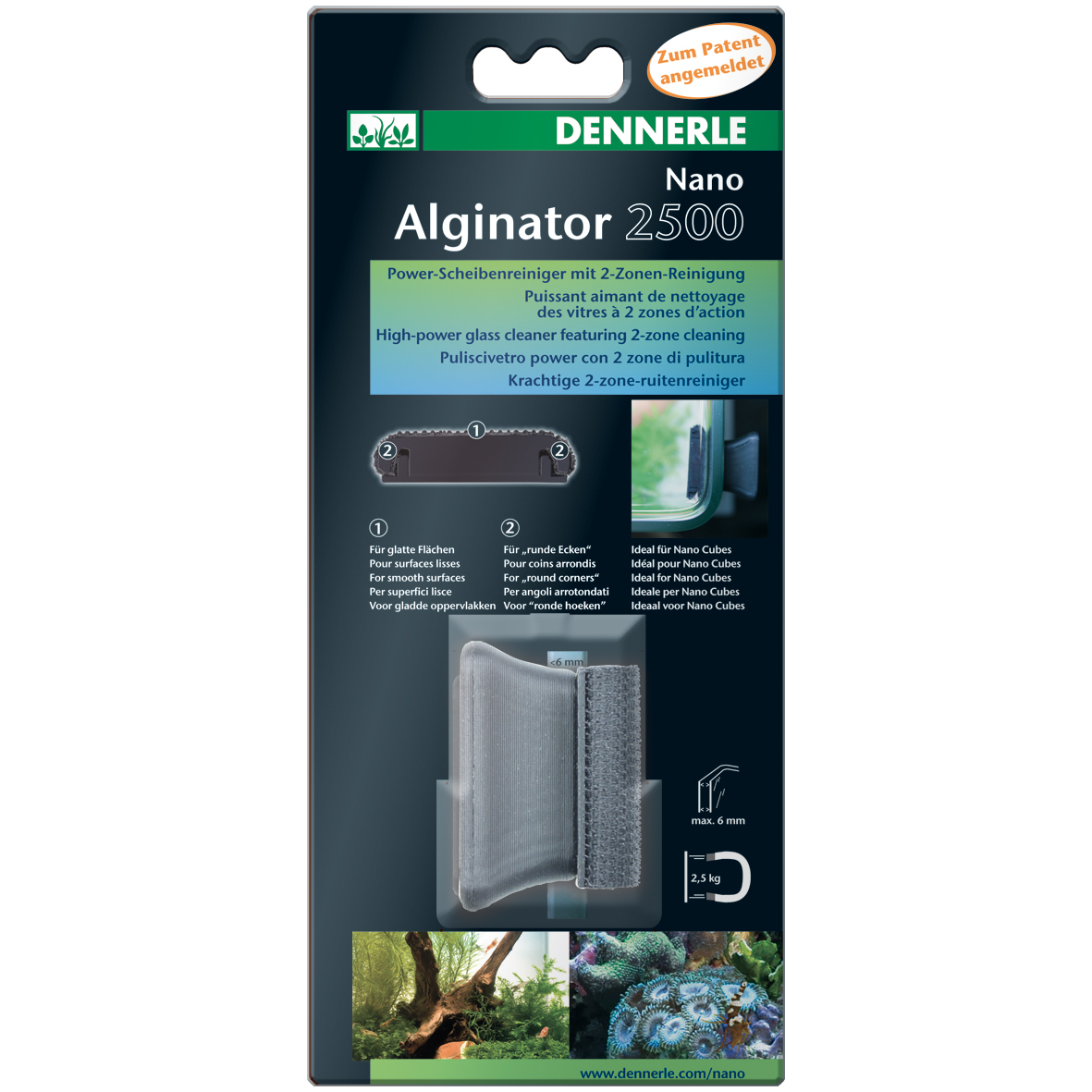 Dennerle Alginator – Magnet-Scheibenreiniger – Herstellerbild 2
