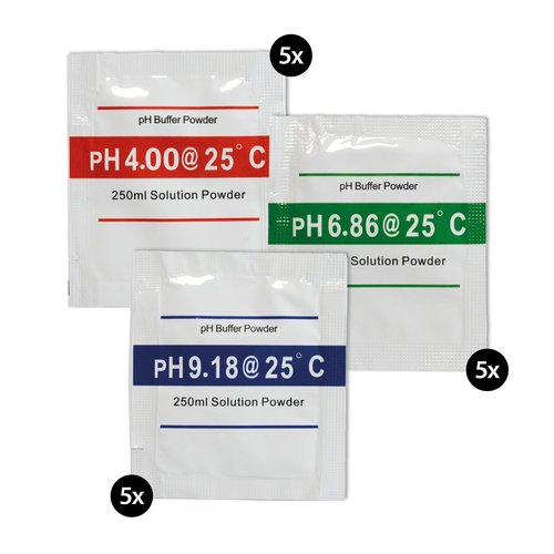 Arka pH – Messgerät Kalibrierset 5x 3 Stück – aktuelles offizielles ARKA Herstellerfoto