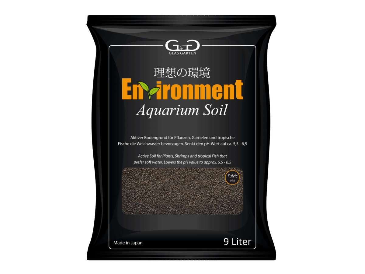 GlasGarten Environment Aquarium Soil - Water - Plants