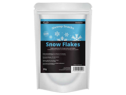 GlasGarten Shrimp Snacks Snow Flakes – 30 g - Water - Plants