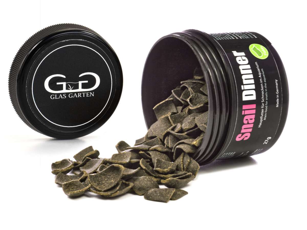 GlasGarten Snail Dinner – 27 g - Water - Plants