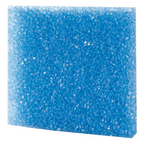 Hobby Filterschaum grob blau, 50 x 50 x 3 cm – 10PPI – aktuelles offizielles HOBBY Herstellerfoto 20475-1