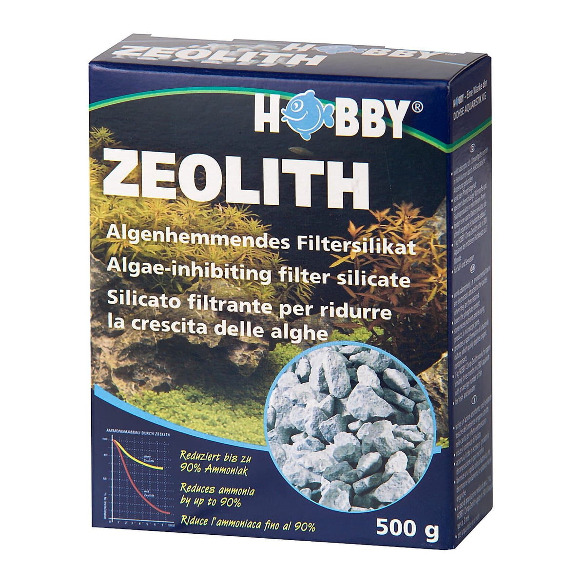 HOBBY Zeolith 500 g – Verpackungsdesign, Gestaltung kann je nach Charge abweichen