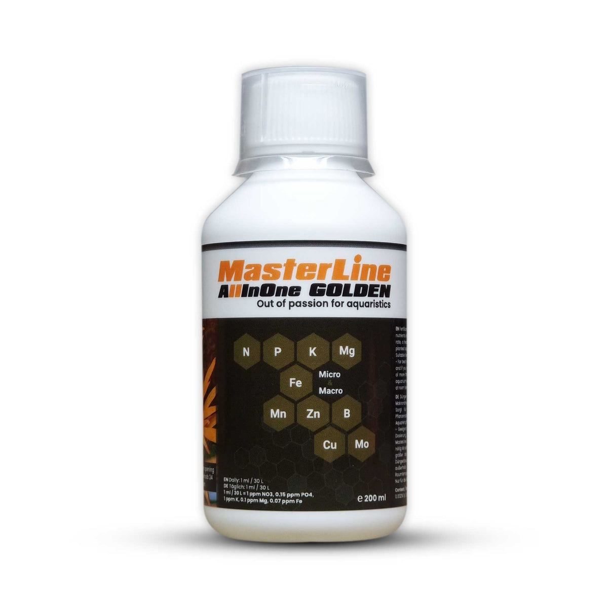 MasterLine All In One Golden – 200 ml - Water - Plants