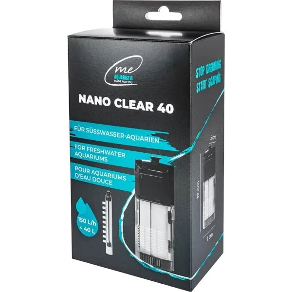 Me Nano Clear 40 – regelbare Filterleistung