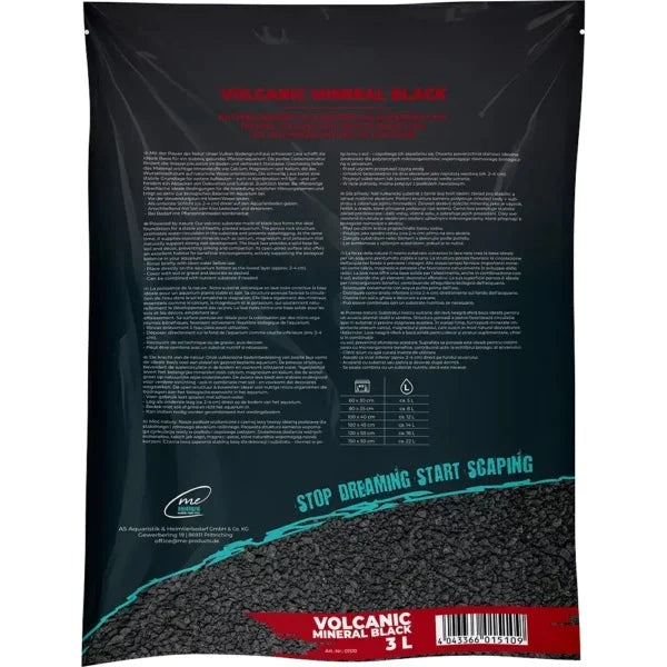 Me Volcanic Mineral Black 3 L – aktueller Lavabodengrund