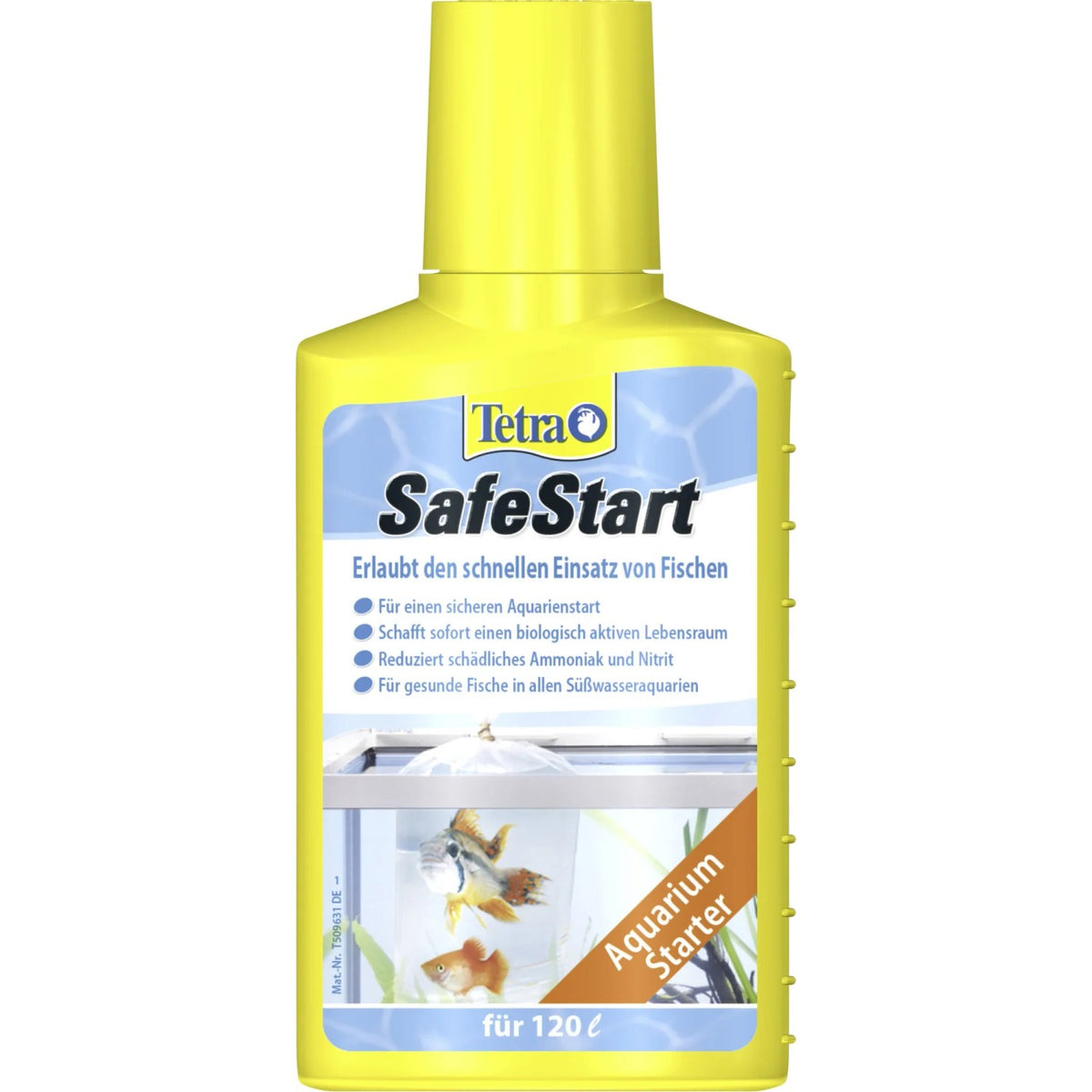 Tetra SafeStart 100 ml – zusätzliche Verpackungsausführung, Gestaltung kann je nach Charge abweichen