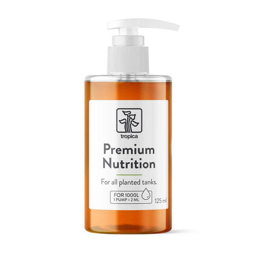 Tropica Premium Nutrition 125 ml – Aquarienpflanzendünger ohne Stickstoff und Phosphor - Water - Plants