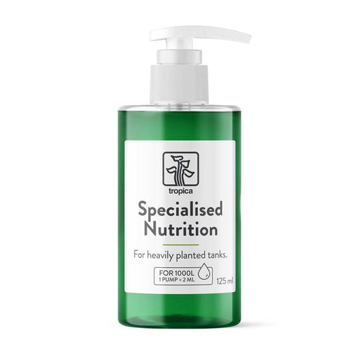 Tropica Specialised Nutrition 125 ml – Aquariumdünger mit Stickstoff und Phosphor - Water - Plants
