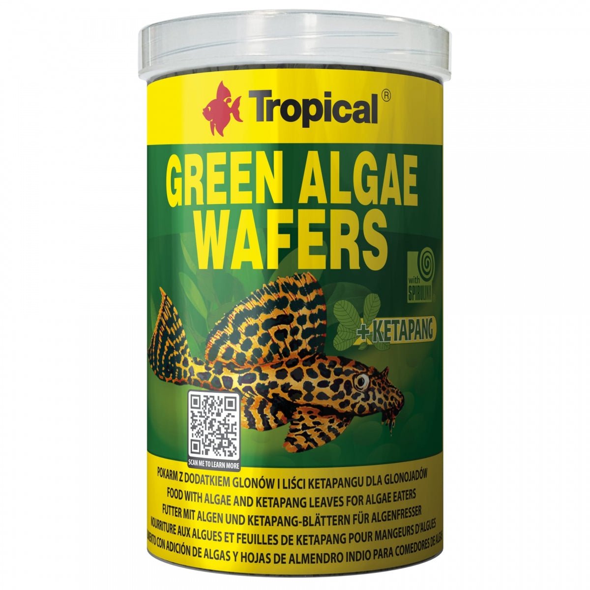 Tropical Green Algae Wafers – 100 ml - Water - Plants